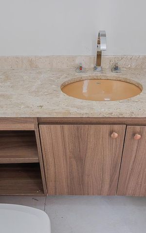 Apartamento para alugar com 100m², 3 quartos e 1 vagaBanheiro da Suíte