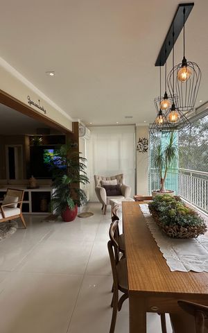 Apartamento à venda com 158m², 3 quartos e 3 vagas Apartamento à venda com 158m², 3 quartos e 3 vagasVaranda da Sala