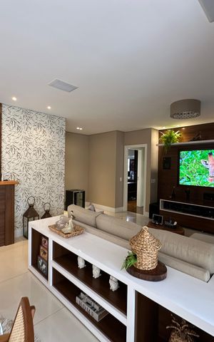 Apartamento à venda com 158m², 3 quartos e 3 vagas Apartamento à venda com 158m², 3 quartos e 3 vagasSala de TV