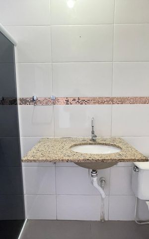 Casa para alugar com 50m², 1 quarto e sem vaga Casa para alugar com 50m², 1 quarto e sem vagaBanheiro