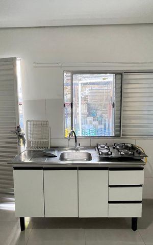 Casa para alugar com 50m², 1 quarto e sem vaga Casa para alugar com 50m², 1 quarto e sem vagaSala/Cozinha