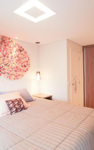 Apartamento para alugar com 130m², 2 quartos e 2 vagasQuarto Suíte