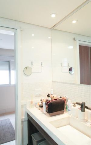 Apartamento para alugar com 130m², 2 quartos e 2 vagasBanheiro da Suíte