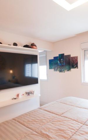 Apartamento para alugar com 130m², 2 quartos e 2 vagasQuarto Suíte