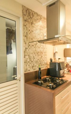Apartamento para alugar com 130m², 2 quartos e 2 vagasCozinha