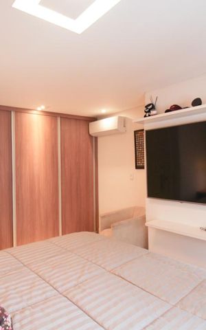 Apartamento para alugar com 130m², 2 quartos e 2 vagasQuarto Suíte