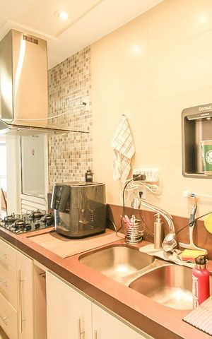 Apartamento para alugar com 130m², 2 quartos e 2 vagasCozinha