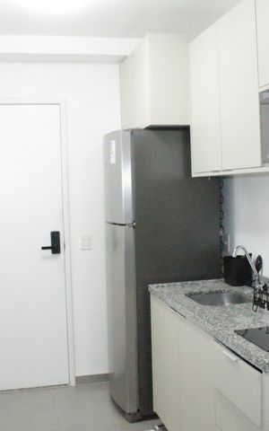 Studio para alugar com 32m², 1 quarto e sem vagaCozinha