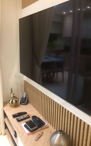 Apartamento à venda com 60m², 1 quarto e 2 vagas Apartamento à venda com 60m², 1 quarto e 2 vagasSala