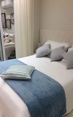 Apartamento à venda com 60m², 1 quarto e 2 vagas Apartamento à venda com 60m², 1 quarto e 2 vagasQuarto
