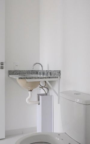 Apartamento para alugar com 73m², 2 quartos e 1 vagaBanheiro social