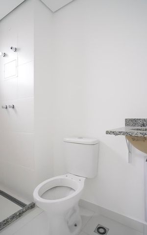 Apartamento para alugar com 73m², 2 quartos e 1 vagaBanheiro da suíte