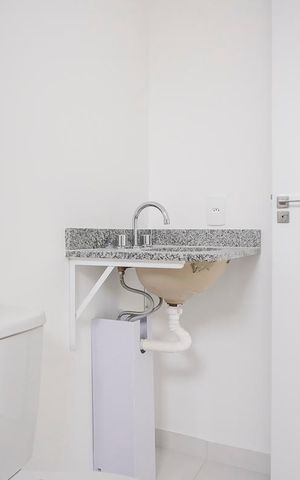 Apartamento para alugar com 73m², 2 quartos e 1 vagaBanheiro da suíte