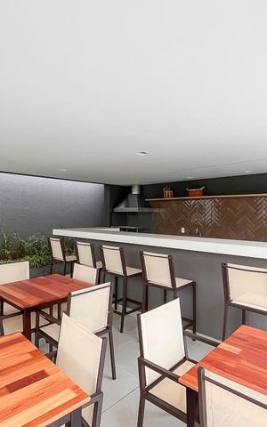Apartamento para alugar com 73m², 2 quartos e 1 vagaChurrasqueira
