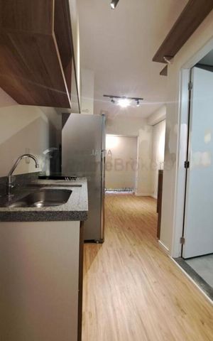 Studio à venda com 24m², 1 quarto e sem vaga