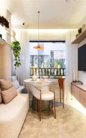 Apartamento à venda com 25m², 1 quarto e sem vaga