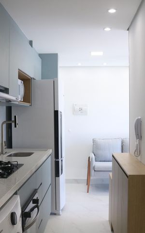 Apartamento à venda com 34m², 2 quartos e sem vagaCozinha e Área de Serviço