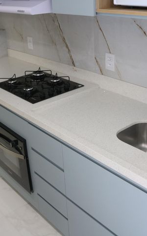 Apartamento à venda com 34m², 2 quartos e sem vagaCozinha e Área de Serviço