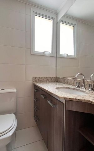 Apartamento à venda com 91m², 3 quartos e 2 vagas Apartamento à venda com 91m², 3 quartos e 2 vagasBanheiro