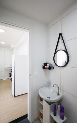 Apartamento à venda com 34m², 2 quartos e sem vaga Apartamento à venda com 34m², 2 quartos e sem vagaBanheiro