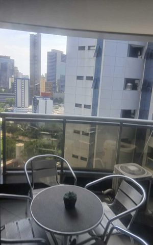 Apartamento para alugar com 51m², 1 quarto e 1 vaga Apartamento para alugar com 51m², 1 quarto e 1 vagaVaranda