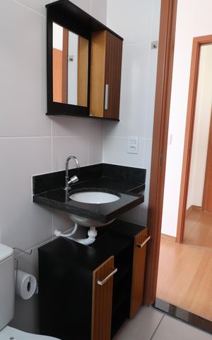 Apartamento para alugar com 64m², 2 quartos e 1 vagaBanheiro do Quarto 2