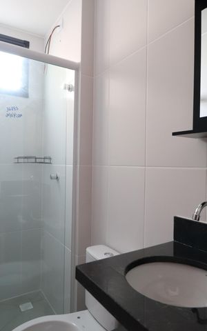 Apartamento para alugar com 64m², 2 quartos e 1 vagaBanheiro do Quarto 2