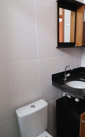 Apartamento para alugar com 64m², 2 quartos e 1 vagaBanheiro Social