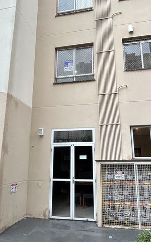 Apartamento à venda com 44m², 2 quartos e sem vaga Apartamento à venda com 44m², 2 quartos e sem vagaPlaca instalada na fachada do imóvel