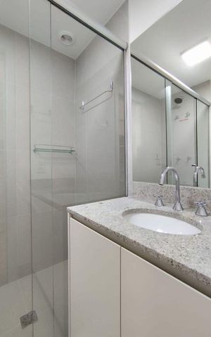 Apartamento para alugar com 27m², 1 quarto e sem vaga Apartamento para alugar com 27m², 1 quarto e sem vagaBanheiro