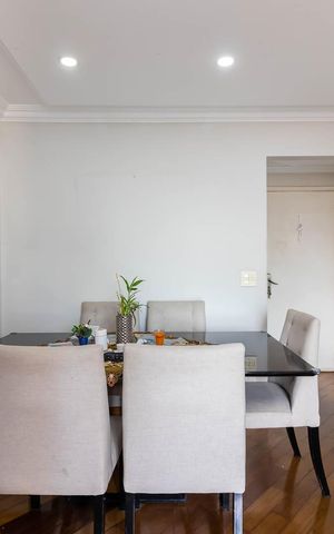 Apartamento à venda com 76m², 3 quartos e 2 vagasSala de Jantar