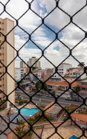 Apartamento à venda com 76m², 3 quartos e 2 vagasQuarto 3 - Vista