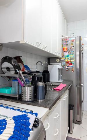 Apartamento à venda com 76m², 3 quartos e 2 vagasCozinha