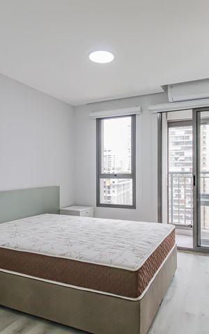Studio à venda com 25m², 1 quarto e sem vaga Studio à venda com 25m², 1 quarto e sem vagaSala/Quarto