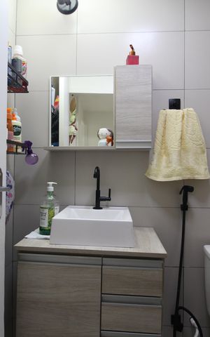 Apartamento à venda com 56m², 2 quartos e 1 vagaBanheiro