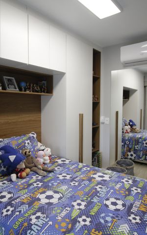 Apartamento à venda com 129m², 4 quartos e 2 vagasQuarto 4