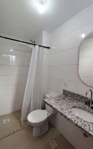 Apartamento para alugar com 55m², 2 quartos e sem vaga Apartamento para alugar com 55m², 2 quartos e sem vagaBanheiro 2