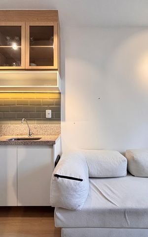 Apartamento para alugar com 24m², 1 quarto e sem vaga Apartamento para alugar com 24m², 1 quarto e sem vagaSala/Cozinha