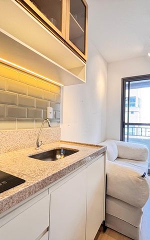 Apartamento para alugar com 24m², 1 quarto e sem vaga Apartamento para alugar com 24m², 1 quarto e sem vagaSala/Cozinha