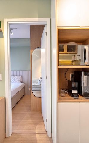 Apartamento para alugar com 24m², 1 quarto e sem vaga Apartamento para alugar com 24m², 1 quarto e sem vagaSala/Cozinha