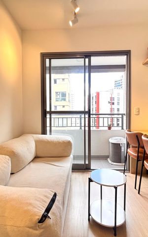 Apartamento para alugar com 24m², 1 quarto e sem vaga Apartamento para alugar com 24m², 1 quarto e sem vagaSala/Cozinha