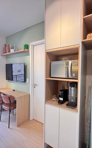 Apartamento para alugar com 24m², 1 quarto e sem vaga Apartamento para alugar com 24m², 1 quarto e sem vagaSala/Cozinha