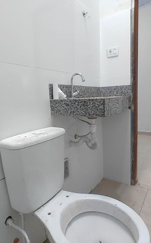 Casa para alugar com 45m², 1 quarto e sem vaga Casa para alugar com 45m², 1 quarto e sem vagaBanheiro