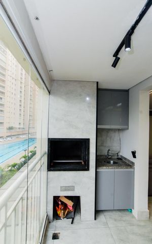 Apartamento à venda com 83m², 2 quartos e 1 vagaVista da Sala