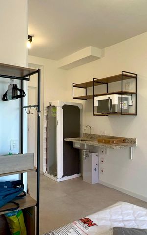 Studio para alugar com 25m², 1 quarto e sem vaga Studio para alugar com 25m², 1 quarto e sem vagaStudio