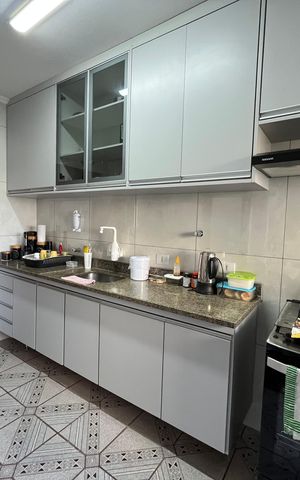 Apartamento para alugar com 195m², 3 quartos e 2 vagas Apartamento para alugar com 195m², 3 quartos e 2 vagasCozinha