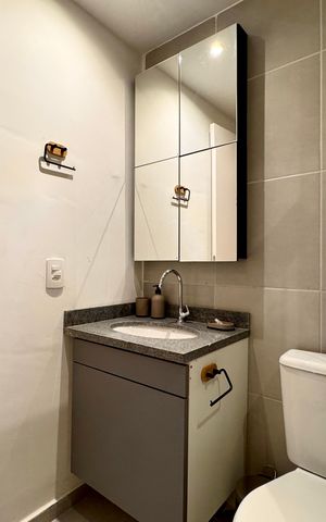 Studio para alugar com 34m², 1 quarto e sem vaga