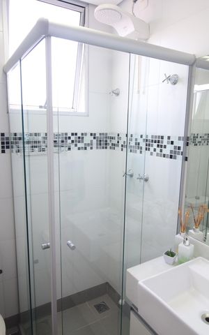 Apartamento à venda com 79m², 3 quartos e 2 vagasBanheiro
