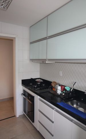 Apartamento à venda com 79m², 3 quartos e 2 vagasCozinha e Área de Serviço
