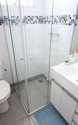 Apartamento à venda com 79m², 3 quartos e 2 vagasBanheiro